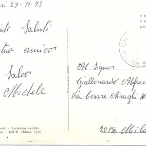 CHIAUCI - Vedute - 27/11/73