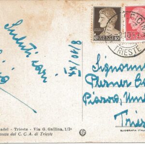 VILLA OPICINA - Via Trieste - 08/10/42