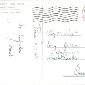 PESARO - Hotel Astoria sul mare - 09/07/61