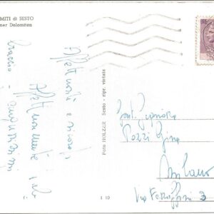 LE DOLOMITI DI SESTO - 31/12/71