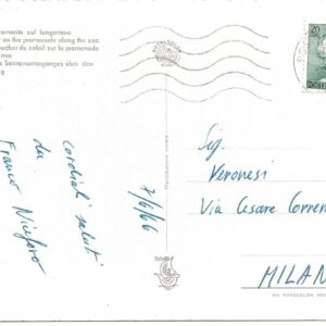 CHIAVARI - Poesia d'un Tramonto sul Lungomare - 07/06/66