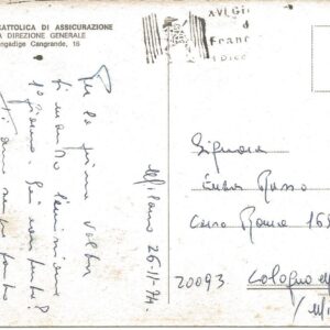 VERONA - Società Cattolica di Assicurazione - 26/11/74