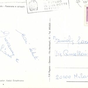 GENOVA STURLA - Vernazzola - Panorama e Spiaggia - 14/00/71