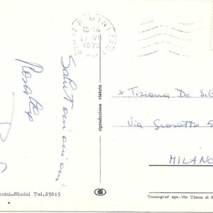 RIMINI - Vedute della Riviera Adriatica - 13/08/72