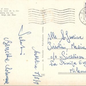 CATTOLICA - Passeggiata al Mare - 11/08/59
