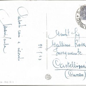 S. BENEDETTO DEL TRONTO - Oleandri e Palmizi sul Lungomare - 29/07/58