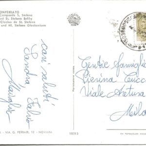 CASALE MONFERRATO - Via Saffi e Campanile S. Stefano - 08/07/87