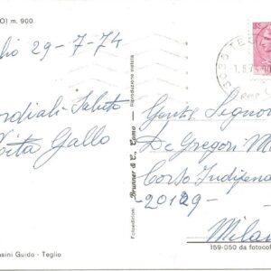 TEGLIO - Vedute - 29/07/74