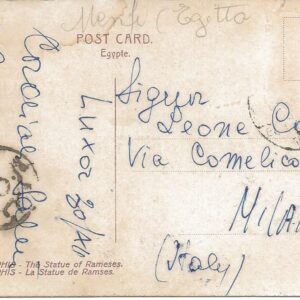 MENFI - La Statua di Ramses - 30/12