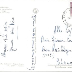 MESSINA - Aliscafo in Navigazione - 07/08/73