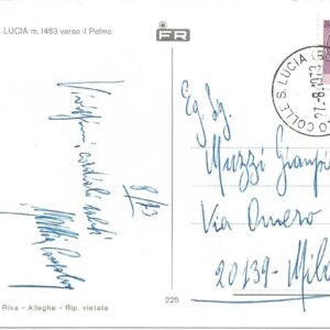COLLE S. LUCIA -  Verso il Pelmo - 27/08/73