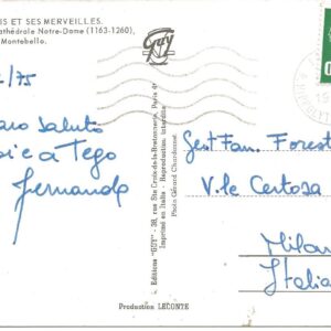 PARIGI - La Cathédrale Notre-Dame - 09/12/75