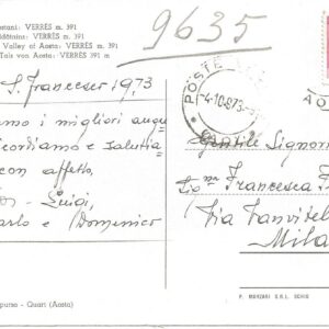 VERRES - Castello - 04/10/73