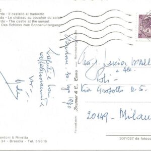 MALCESINE - Il Castello al Tramonto - 01/04/70