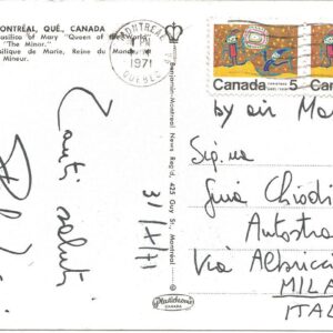 MONTREAL - Cathedral of Mary Queen of the World - 31/10/71
