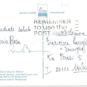 OXFORD - Christ Church - 26/06/71