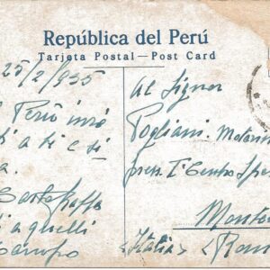 LIMA - Plaza y Monumento "Dos de Mayo" - 25/02/35