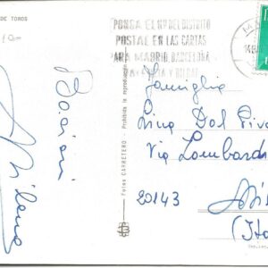 MADRID - Corrida de Toros - 14/05/89