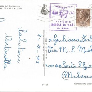 VIGO DI FASSA - Rifugio Roda di Vael - 03/07/73
