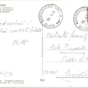 BORDIGHERA - Vedute - 18/01/73