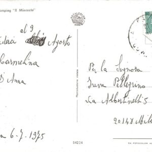 SIRACUSA - Camping "Il Minareto", La Scogliera - 07/07/75
