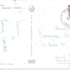 VAL VERRONE - Sueglio, Vestreno, Introzzo - 09/08/69