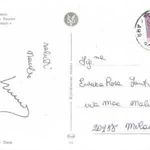 SIENA - Piazza del Campo - 05/09/69