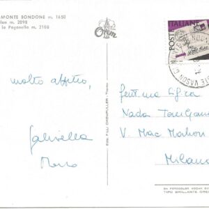 VASON DI MONTE BONDONE - Seggiovia Palon - 13/08/69