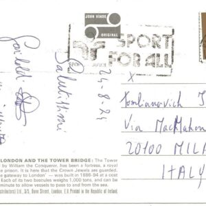 LONDRA - The Tower of London and Tower Bridge - 24/08/74