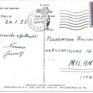 PHILADELPHIA - Logan Circle, Cathedral and Downtown - 24/01/53
