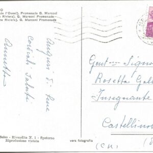 SPOTORNO - Viale Marconi - 26/08/61
