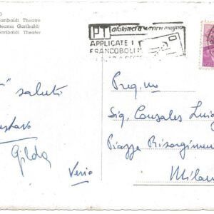 PALERMO - Teatro Politeama Garibaldi - 08/07/63