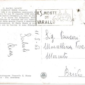 S. MONTE DI VARALLO - Vedute - 11/08/60