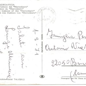 GABICCE - Veduta dal Marechiaro - 01/09/71