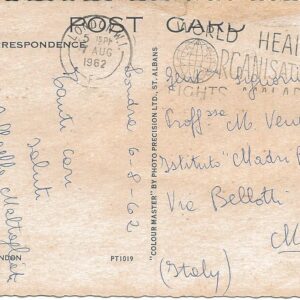 LONDRA - Tower Bridge - 07/08/62