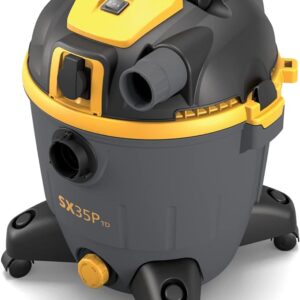 Stanley Aspiratore Solidi e Liquidi SXVC35PTDE con Presa Elettroutensili (1600 W, 35 l)