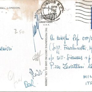LONDRA - Westminster Abbey - 29/05/71