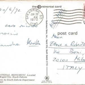 SOUTH DAKOTA - Badlands National Monument - 20/06/72